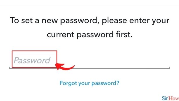 Image Titled change password on snapchat step 5