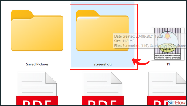 Image titled change screenshot folder windows 11 step 3