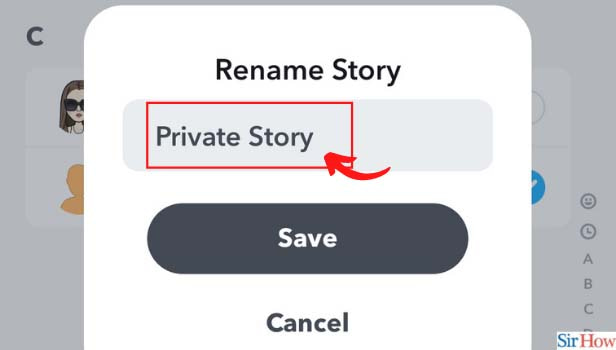 Image titled create private story on snapchat step 7