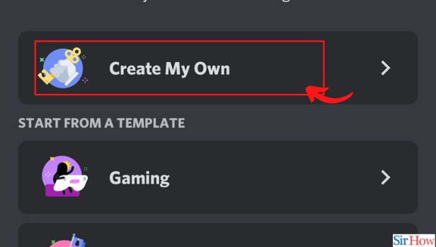 Image Titled create a new server in discord step 3