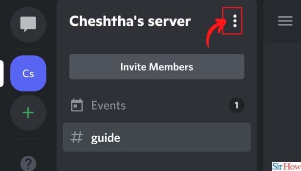 Image titled delete a server on discord step 2
