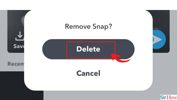 Image titled delete memories on snapchat step 6