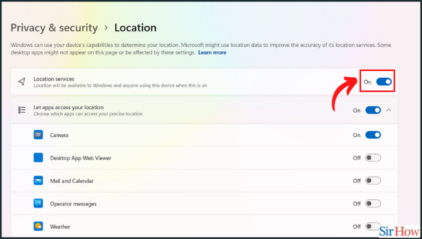 Image titled Disable Location Access in Windows 11 step 5