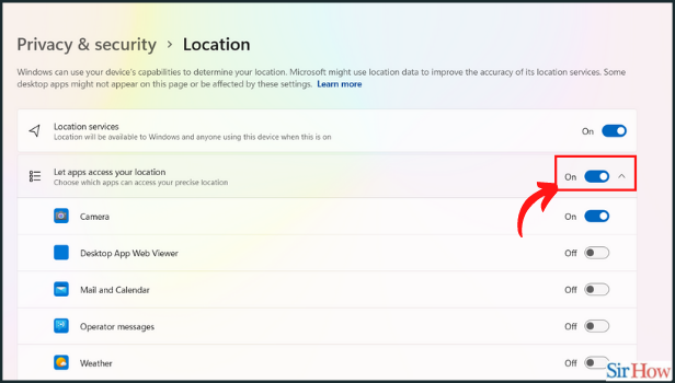 Image titled Disable Location Access in Windows 11 step 6