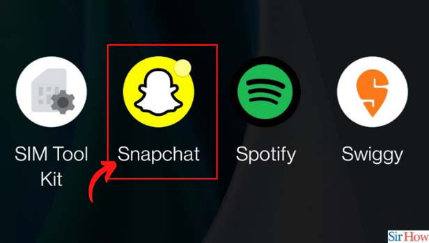 Image Titled logout from snapchat account step 1