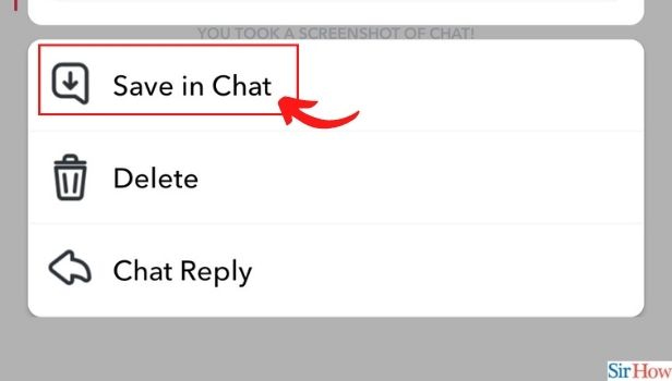 Image titled save chat on Snapchat step 5