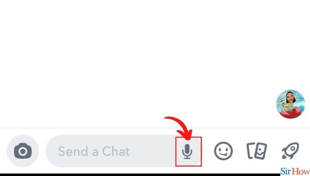Image titled send voice messages on Snapchat step 4