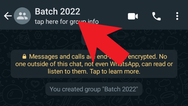 Image titled change WhatsApp group name Step 3