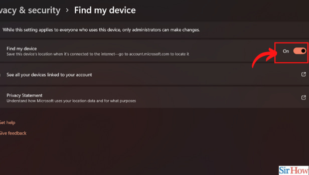Image titled find my device in windows11 step 5