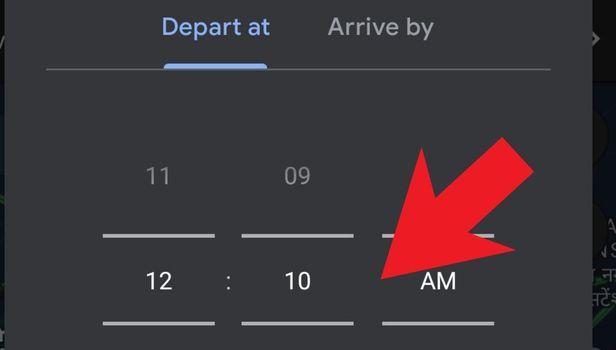 Image titled  add departure time on Google maps step 6