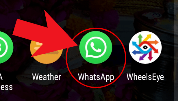 Image titled Appear Offline on WhatsApp Step 1