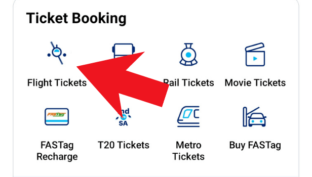 Image titled book flight tickets using Paytm app step 2