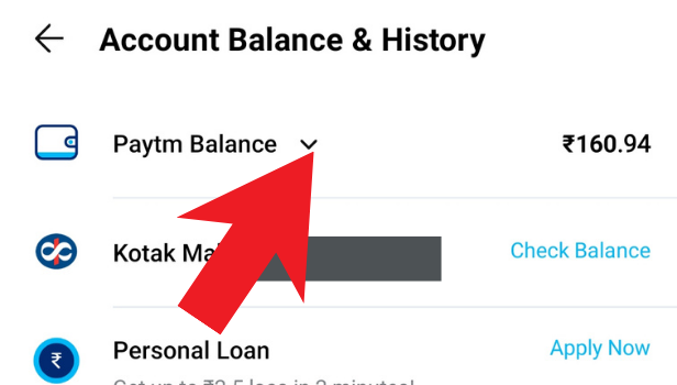 Image titled transfer money from Paytm to bank account step 3