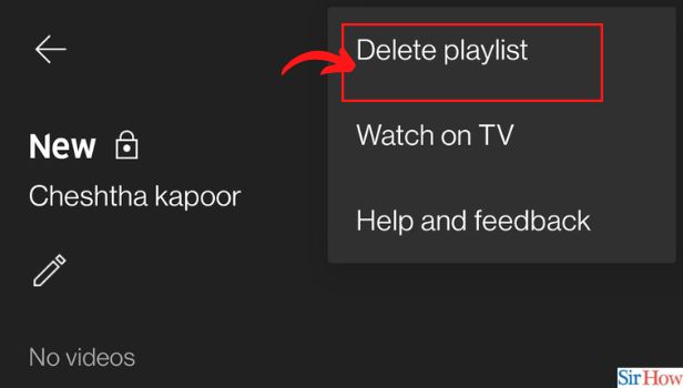 Image titled  delete a playlist on Youtube step 5