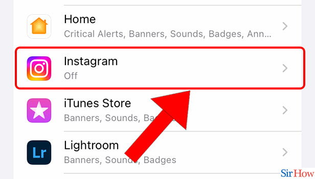 Image titled Enable Instagram Notifications on iPhone Step 3