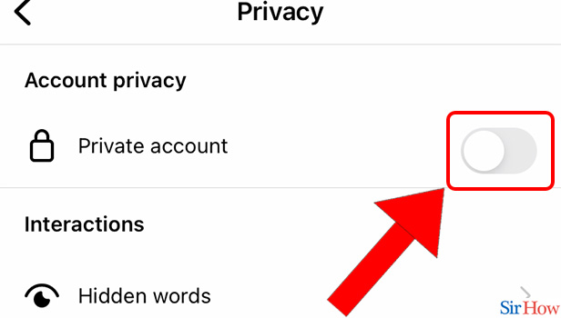 Image titled Make Instagram Account Private on iPhone Step 5