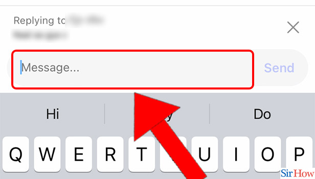 Image Title Reply to an Instagram Message on iPhone Step 5