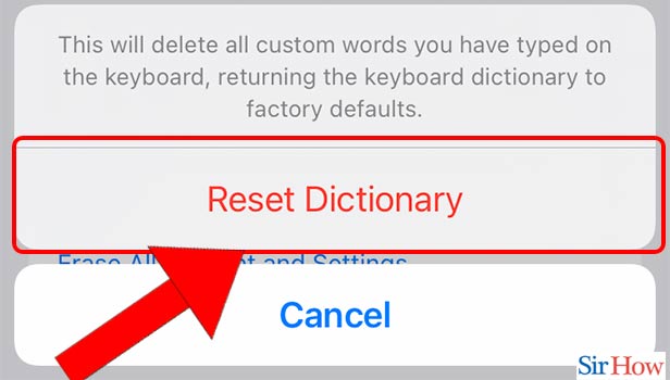 Image titled Reset Keyboard Dictionary  on iPhone Step 7