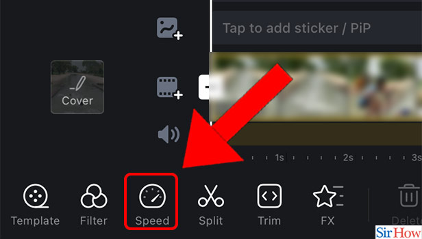 Image Title Speed Up Existing Video for Instagram on iPhone Step 6