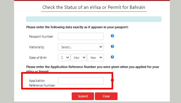 image title Check Visa Status in Bahrain step 4