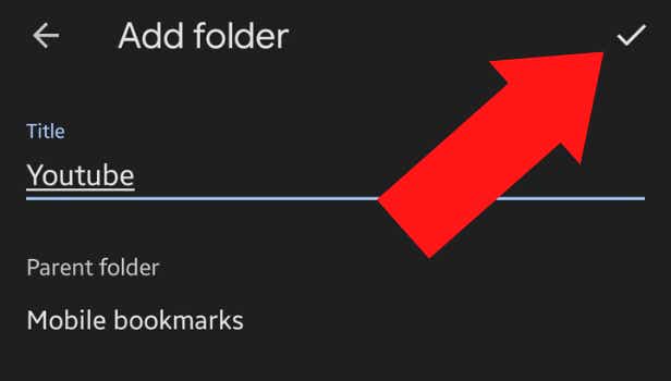 Image titled create a folder for bookmark in google chrome step 8