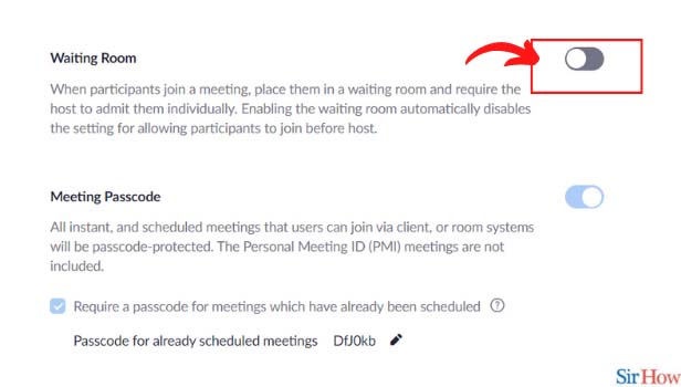 Image titled enable waiting room for zoom meetings step 6