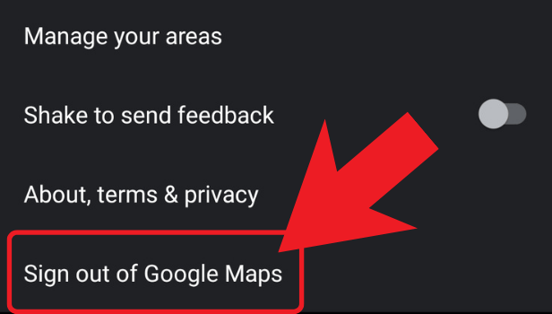 Image titled logout of Google maps step 4