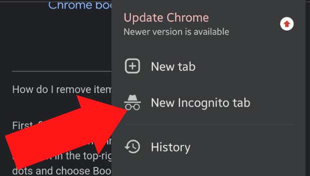 Image titled open incognito mode in chrome step 3