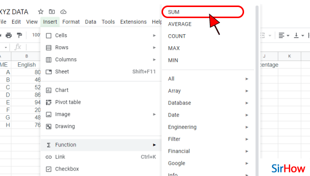 image  titled Add Sum in Google Sheets    step-5