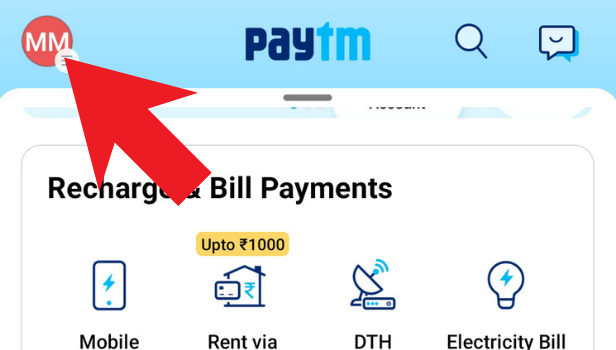 Image titled change profile picture in paytm app step 2