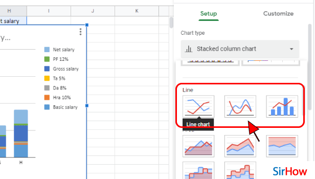image titled  Insert Line Graph in Google Sheets step 6