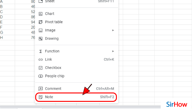 image titled Make a Note in Google Sheets step 4