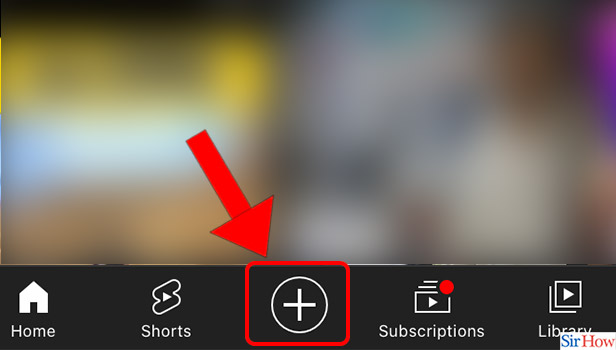 Image titled Upload Shorts on YouTube from iPhone Step 2