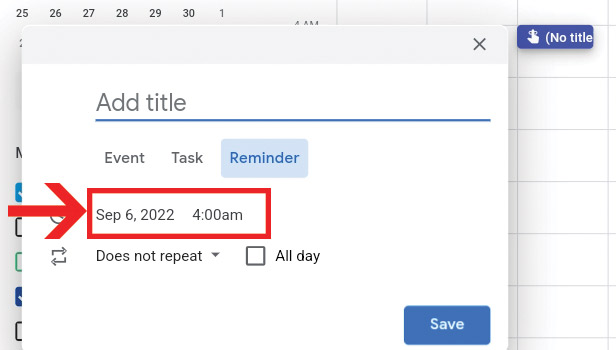 image title Add a Calendar to Google Classroom step 5