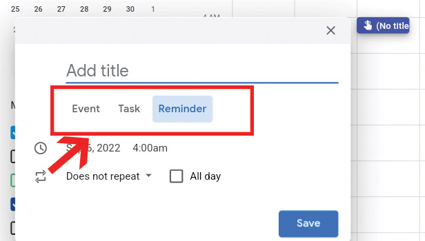image title Add a Calendar to Google Classroom step 6