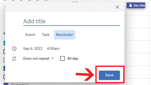 image title Add a Calendar to Google Classroom step 7