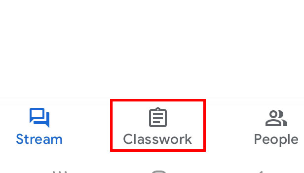 image title Add a Pdf to Google Classroom step 3