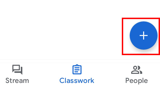 image title Add a Pdf to Google Classroom step 4