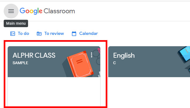 image title Add Assignments to Google Classroom step 2