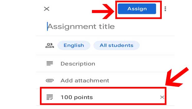 image title Add Grades in Google Classroom step 6