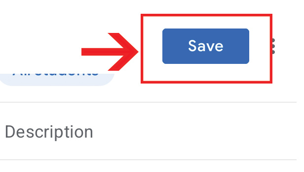 image title Change Due Date on Google Classroom step 6