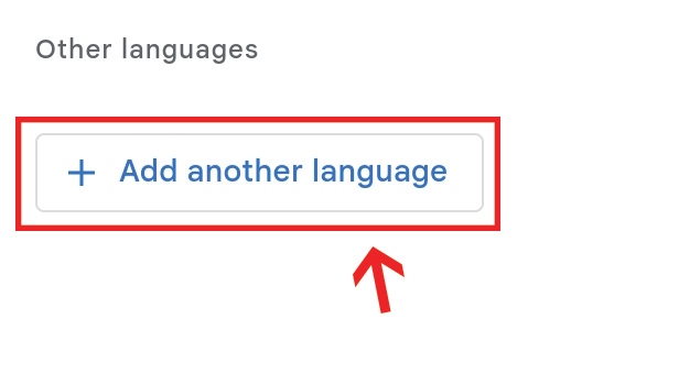 image title Change the Language on Google Classroom step 7