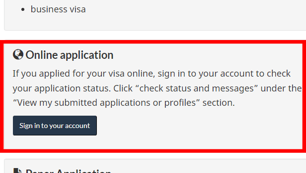 image title Check Canada Visa Status step 6