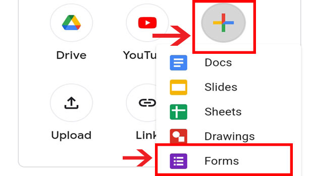 image title Create a Survey in Google Classroom step 6