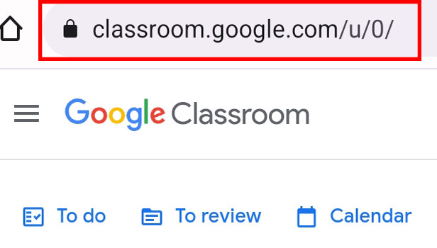 image title Customise Google Classroom Banner step 1