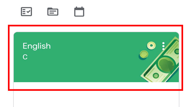 image title Customise Google Classroom Banner step 2