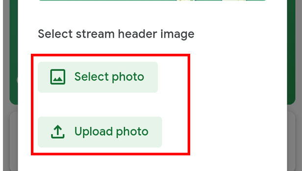 image title Customise Google Classroom Banner step 4