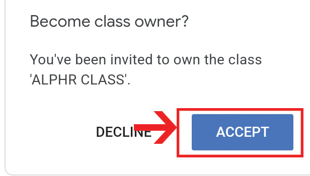Image title Transfer Google Classroom to Another Gmail Account step 8