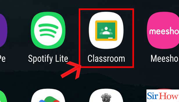 Image title Unjoin a Google Classroom step 1