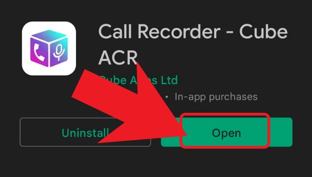 Image Title Record a whatsapp call step 4